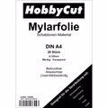 Mylar Schablonen Material 20 Stück DIN A4 Folie Mylarfolie