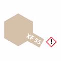 XF-55 Deck Tan Hellbraun matt - 23ml Acrylstreichfarbe wasserloeslich Tamiya 300081355