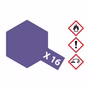 X-16 Violett glaenzend - 23ml Acrylstreichfarbe wasserlöslich Tamiya 300081016 X-16 Violett glaenzend - 23ml Acrylstreichfarbe wasserlöslich Tamiya 300081016