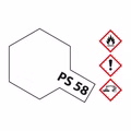 PS-58 Perleffekt Klar Polycarbonat - 100ml Sprayfarbe Lexan - Tamiya 300086058