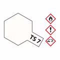 TS-7 Racing-Weiss glaenzend - 100ml Sprayfarbe Kunstharz Tamiya 300085007