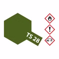 TS-28 Braunoliv2 (Oliv.Drab2) matt - 100ml Sprayfarbe Kunstharz Tamiya 300085028