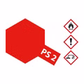 PS-2 Rot Polycarbonat - 100ml Sprayfarbe Lexan - Tamiya 300086002