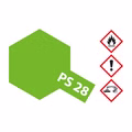 PS-28 Neon gruen Polycarbonat - 100ml Sprayfarbe Lexan - Tamiya 300086028