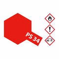 PS-34 Hellrot Fxxxxxx Polyc. - 100ml Sprayfarbe Lexan - Tamiya 300086034 PS-34 Hellrot Fxxxxxx Polyc. - 100ml Sprayfarbe Lexan - Tamiya 300086034