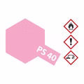 PS-40 Translucent Rosarot Polyc. - 100ml Sprayfarbe Lexan - Tamiya 300086040