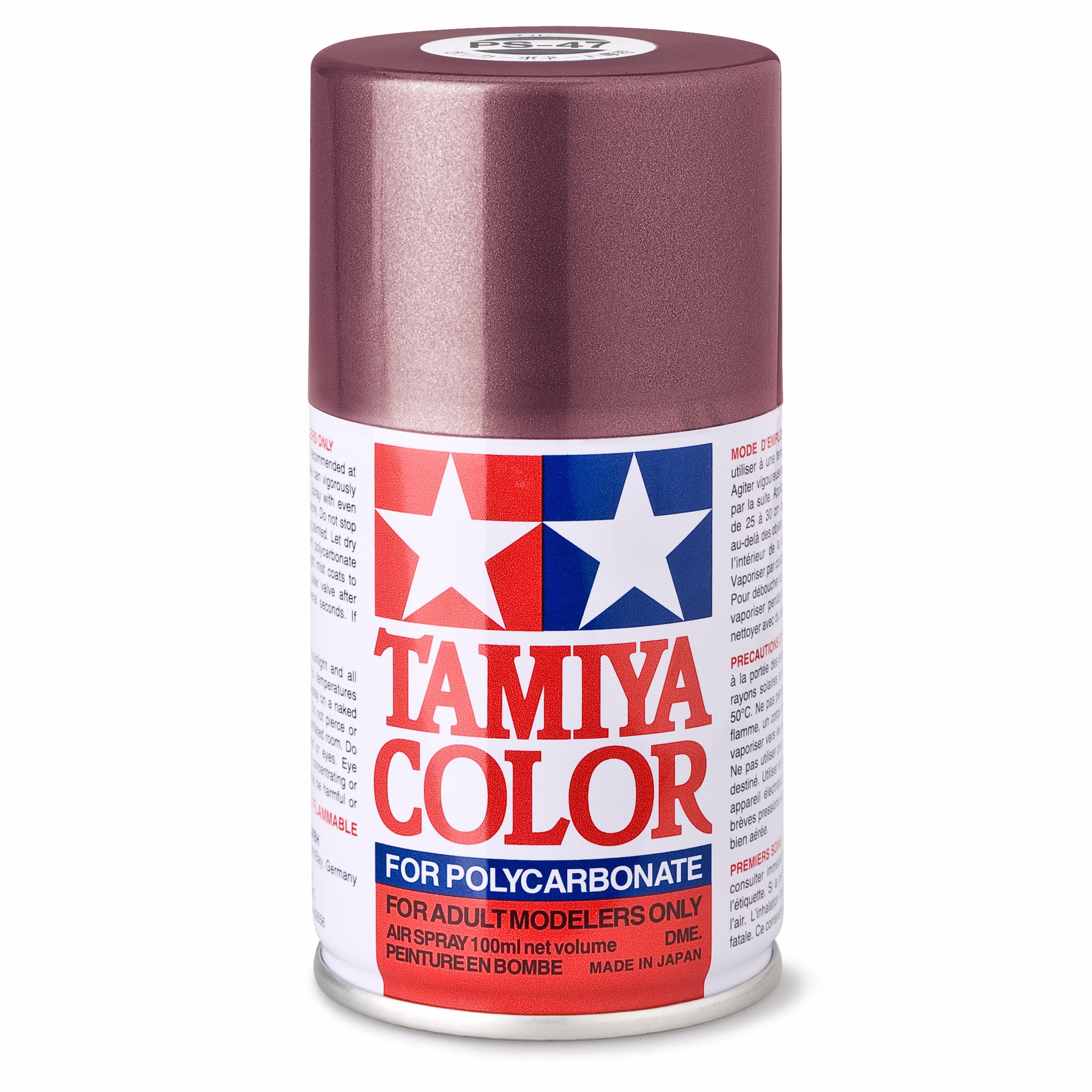 PS-47 Rosarot-Gold schillernd Poly. - 100ml Sprayfarbe Lexan - Tamiya 300086047