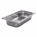 GN 1/3 Gastronormbehälter GN-Behälter Edelstahl 2,5 Liter Tiefe 65mm GN 1/3 Gastronormbehälter GN-Behälter Edelstahl 2,5 Liter Tiefe 65mm