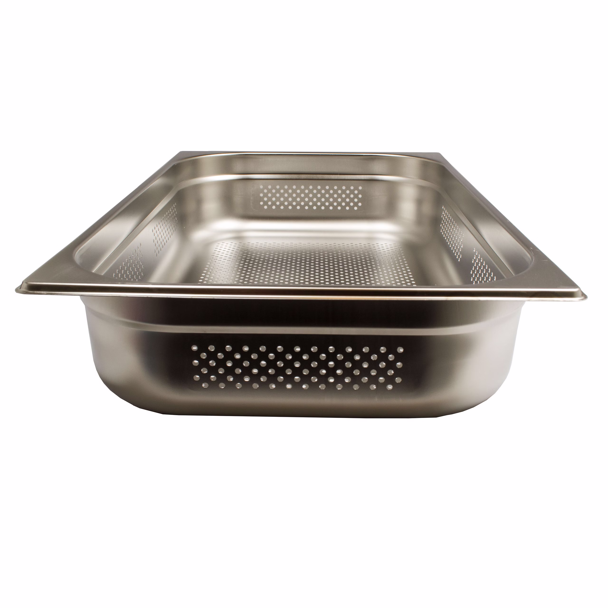 GN 1/1 Gastronormbehälter GN-Behälter Edelstahl 16 Liter Tiefe 100mm GELOCHT Bild 7