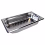 GN 1/3 Gastronormbehälter GN-Behälter Edelstahl 2,5 Liter Tiefe 65mm GELOCHT GN 1/3 Gastronormbehälter GN-Behälter Edelstahl 2,5 Liter Tiefe 65mm GELOCHT