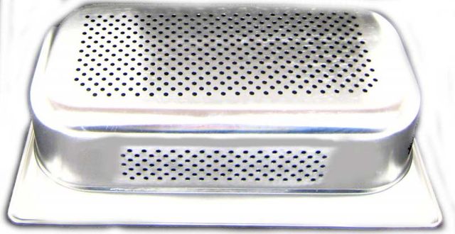 GN 1//3 Gastronormbehälter GN-Behälter Edelstahl 4 Liter Tiefe 100mm GELOCHT