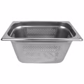 GN 1/3 Gastronormbehälter GN-Behälter Edelstahl 7,8 Liter Tiefe 200mm GELOCHT