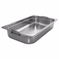 GN 1/1 Gastronormbehälter GN-Behälter Edelstahl 16 Liter Tiefe 100mm MIT FALLGRIFF GN 1/1 Gastronormbehälter GN-Behälter Edelstahl 16 Liter Tiefe 100mm MIT FALLGRIFF