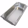 GN 1/3 Gastronormbehälter GN-Behälter Edelstahl 2,5 Liter Tiefe 65mm MIT FALLGRIFF GN 1/3 Gastronormbehälter GN-Behälter Edelstahl 2,5 Liter Tiefe 65mm MIT FALLGRIFF