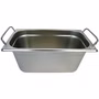 GN 1/3 Gastronormbehälter GN-Behälter Edelstahl 5,7 Liter Tiefe 150mm MIT FALLGRIFF GN 1/3 Gastronormbehälter GN-Behälter Edelstahl 5,7 Liter Tiefe 150mm MIT FALLGRIFF
