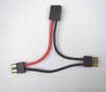 TRAXXAS Serielles-Kabel 1 Buchse auf 2 Stecker - Y Adapterkabel für Akku TRX