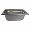 GN 1/4 Gastronormbehälter GN-Behälter Edelstahl 2,8 Liter Tiefe 100mm GN 1/4 Gastronormbehälter GN-Behälter Edelstahl 2,8 Liter Tiefe 100mm