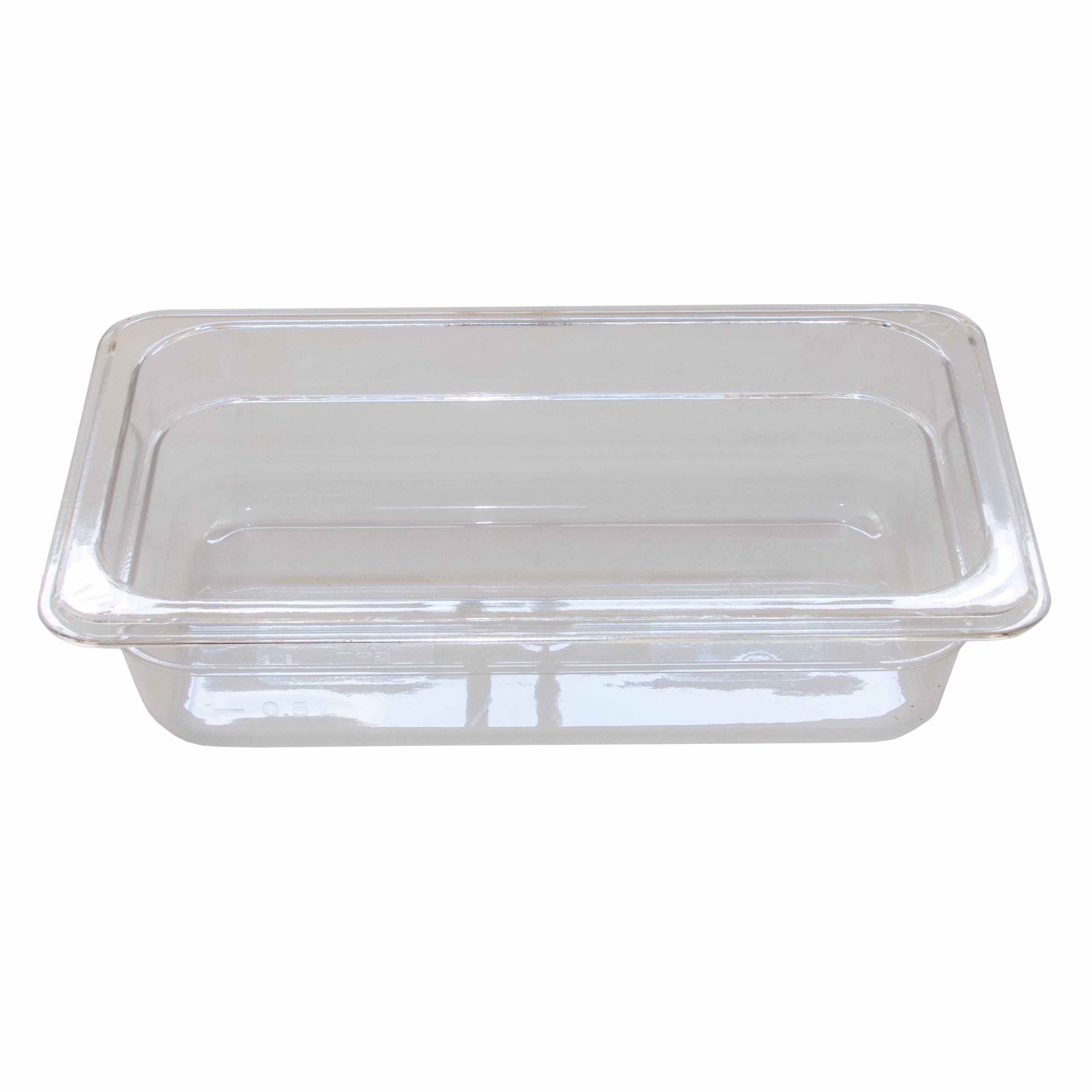 Kunststoff GN 1/4 Gastronormbehälter GN-Behälter 1,8 Liter Tiefe 65mm