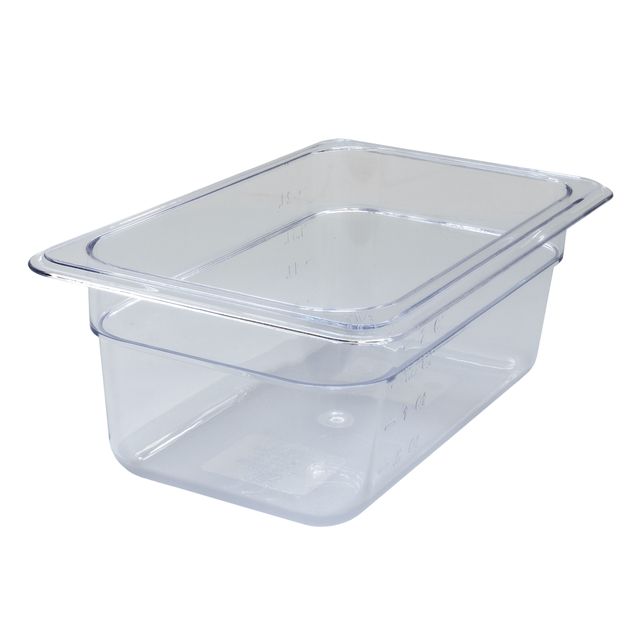Produktbild von GN 1/3 Gastronormbehälter – Edelstahl, 325x176x100 Mm, 4 Liter, Stapelbar, Materialstärke 0,7 Mm, Für Küche & Gastronomie