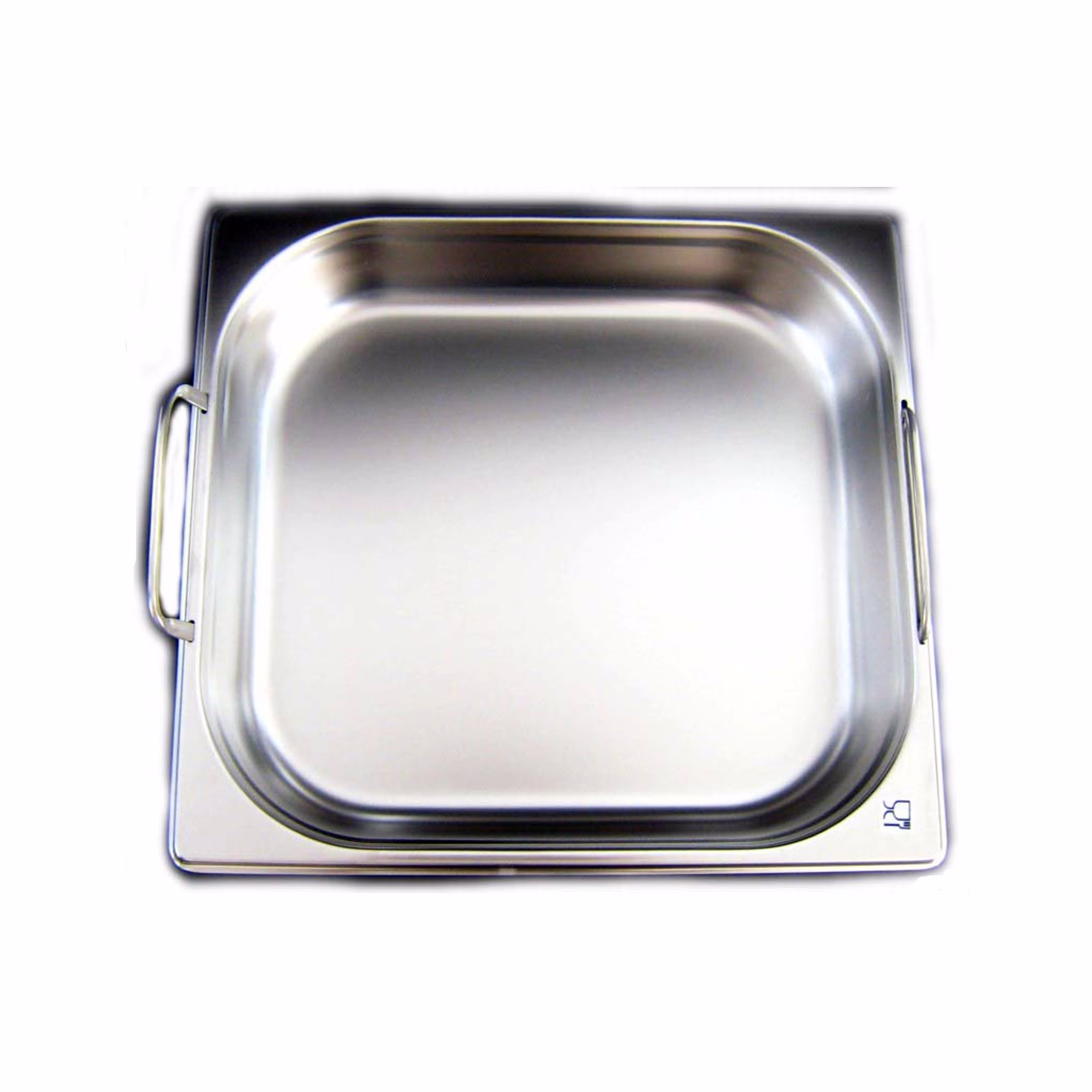 GN 2/3 Gastronormbehälter GN-Behälter Edelstahl  4 Liter Tiefe 65mm Fallgriff