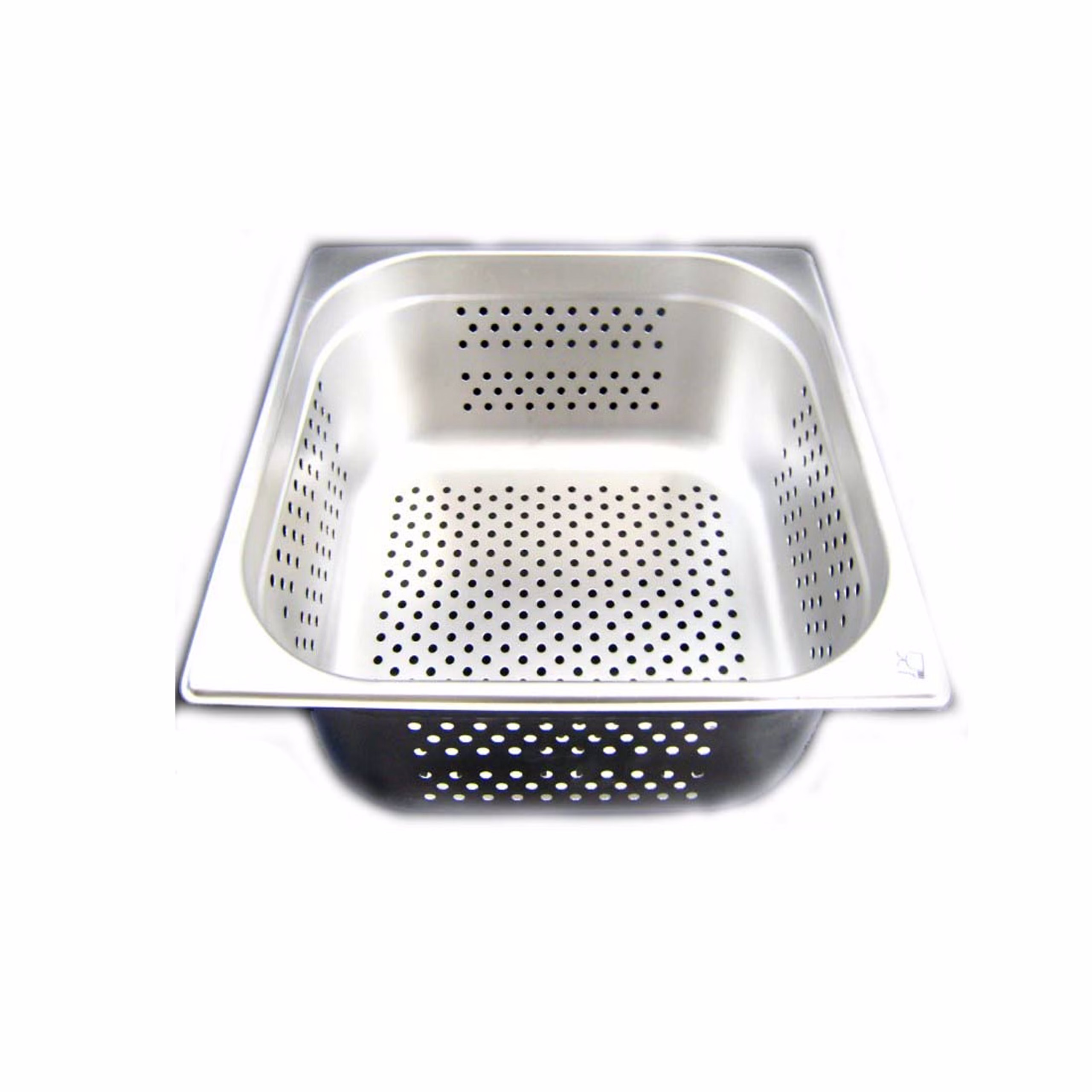 GN 2/3 Gastronormbehälter GN-Behälter Edelstahl  9,5 Liter Tiefe 150mm gelocht