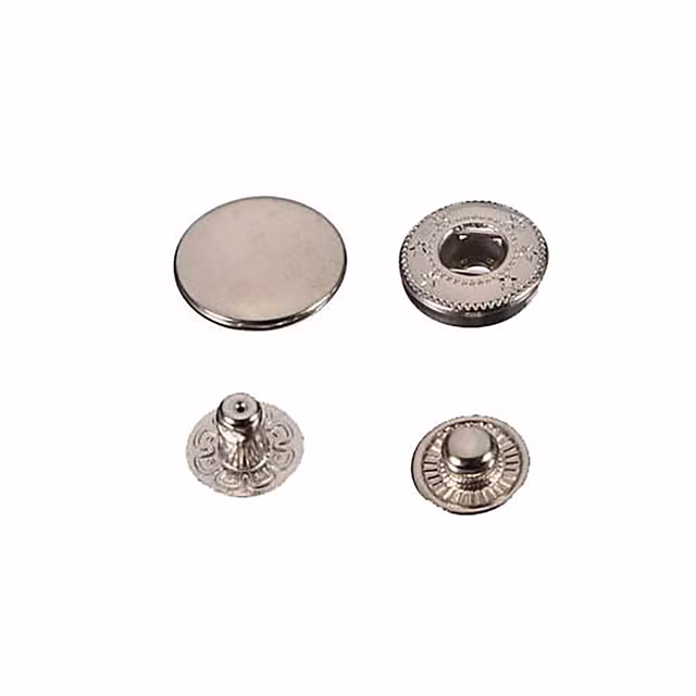 250 Stk. Druckknöpfe 15mm - silber - für Handpresse 250 Stk. Druckknöpfe 15mm - silber - für Handpresse