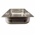 GN 1/1 Gastronormbehälter GN-Behälter Edelstahl 16 Liter Tiefe 100mm GELOCHT Bild 2 GN 1/1 Gastronormbehälter GN-Behälter Edelstahl 16 Liter Tiefe 100mm GELOCHT Bild 2