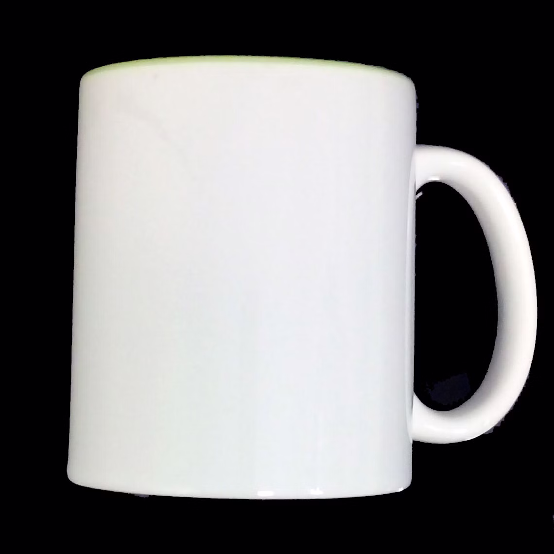 Sublimation 36 Stück Kaffee Tassen Becher WEISS - INNEN GRÜN Sublimation 36 Stück Kaffee Tassen Becher WEISS - INNEN GRÜN