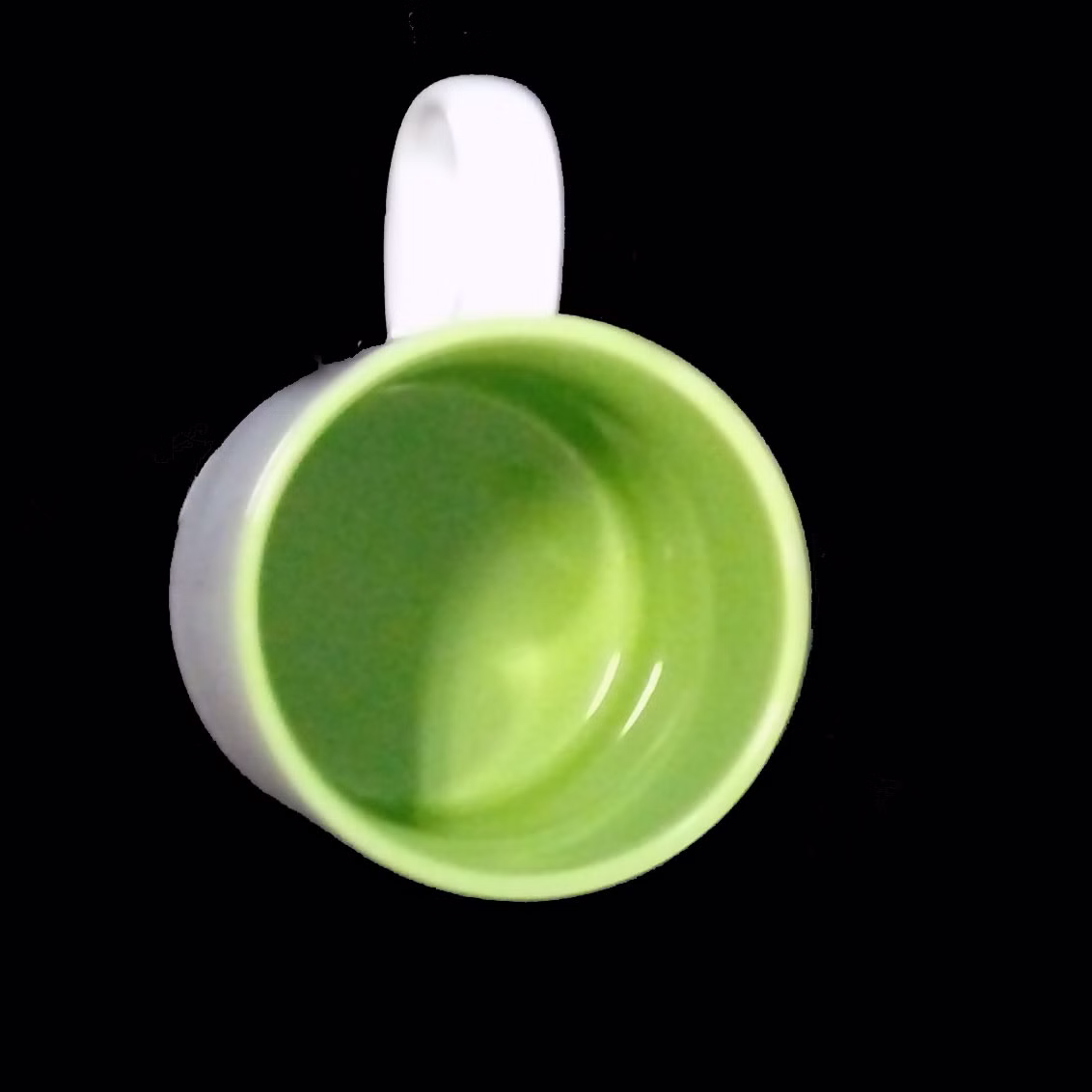 Sublimation 36 Stück Kaffee Tassen Becher WEISS - INNEN GRÜN Sublimation 36 Stück Kaffee Tassen Becher WEISS - INNEN GRÜN