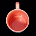 Sublimation 36 Stück Kaffee Tassen Becher WEISS - HENKEL ORANGE