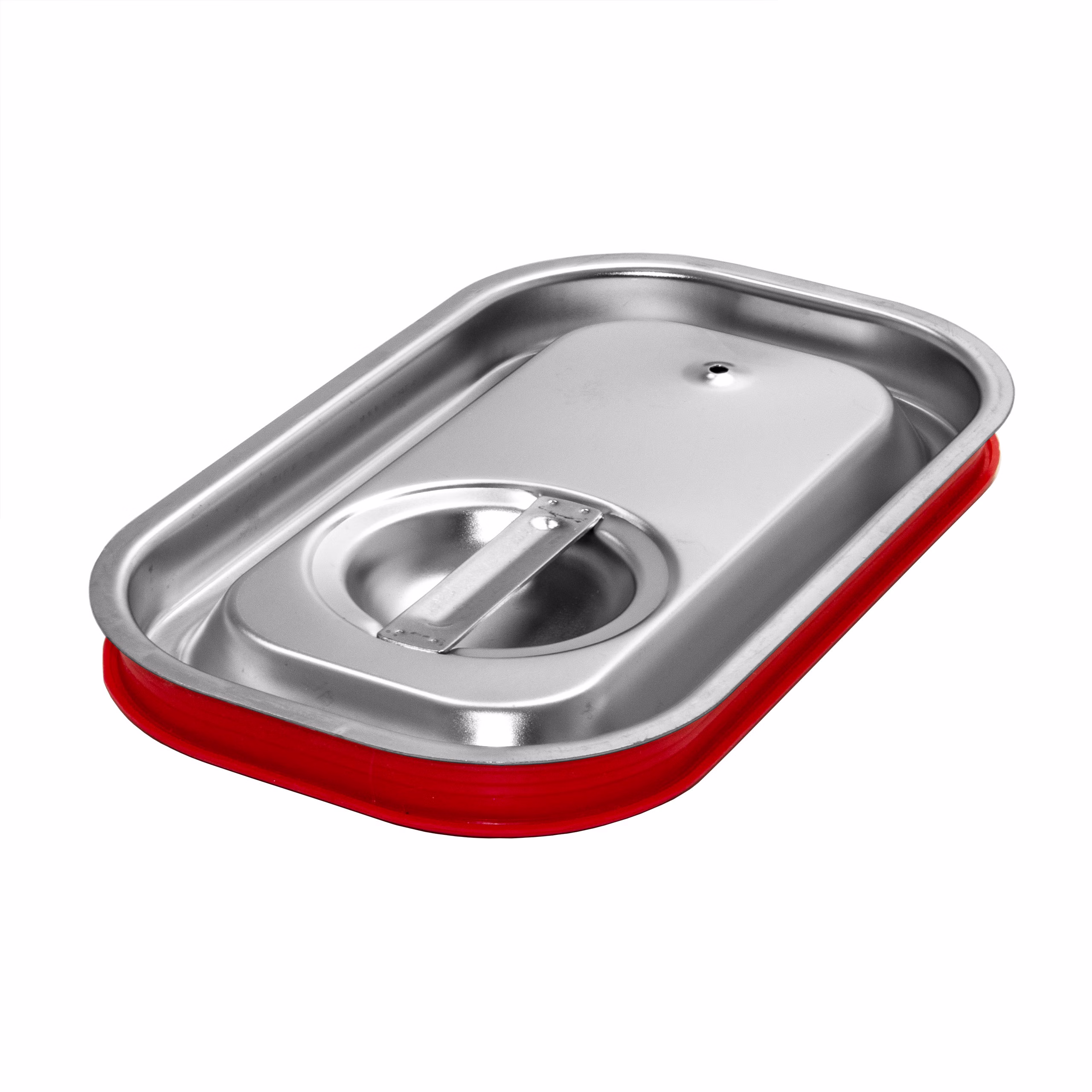 GN 1/3 Deckel Gastronormbehälter Silikon Abdeckung GN-Behälter Edelstahl