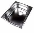 Waschbecken Edelstahl Spülbecken Camping Spüle 325x265x100 mit Deckel