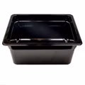 Kunststoff GN 1/2 SCHWARZ Gastronormbehälter GN-Behälter 9,5 Liter Tiefe 150mm