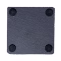 Schiefer Untersetzer 10x10cm Tisch Servierplatten Schiefer Untersetzer 10x10cm Tisch Servierplatten