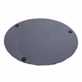 Schiefer Buffet-Platte, Servierplatte, Schieferplatte, Käseplatte 30 cm rund naturbelassen Schiefer Buffet-Platte, Servierplatte, Schieferplatte, Käseplatte 30 cm rund naturbelassen