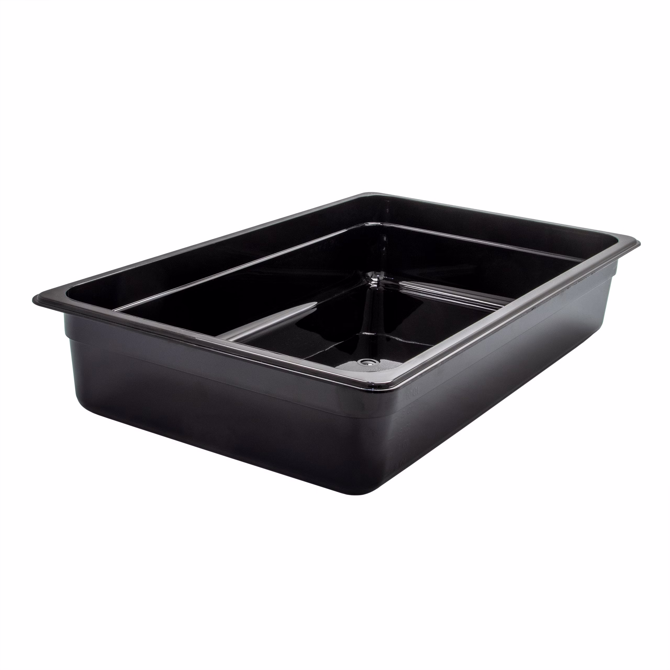 GN 1/1 Gastronormbehälter GN-Behälter 16 Liter Tiefe 100mm Kunststoff schwarz