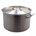 Kochtopf Gastrotopf Topf 24 Liter Edelstahl mit Deckel Großküche Gastronomie Kochtopf Gastrotopf Topf 24 Liter Edelstahl mit Deckel Großküche Gastronomie
