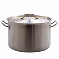 Kochtopf Gastrotopf Topf 24 Liter Edelstahl mit Deckel Großküche Gastronomie Kochtopf Gastrotopf Topf 24 Liter Edelstahl mit Deckel Großküche Gastronomie