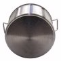 Kochtopf Gastrotopf Topf 24 Liter Edelstahl mit Deckel Großküche Gastronomie Kochtopf Gastrotopf Topf 24 Liter Edelstahl mit Deckel Großküche Gastronomie