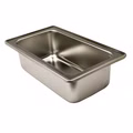 Edelstahl Speisenwärmer 1/3 Warmhaltebehälter Chafing Dish 2,5 Liter Edelstahl Speisenwärmer 1/3 Warmhaltebehälter Chafing Dish 2,5 Liter