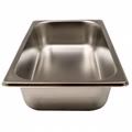 Edelstahl Speisenwärmer 1/3 Warmhaltebehälter Chafing Dish 2,5 Liter Edelstahl Speisenwärmer 1/3 Warmhaltebehälter Chafing Dish 2,5 Liter