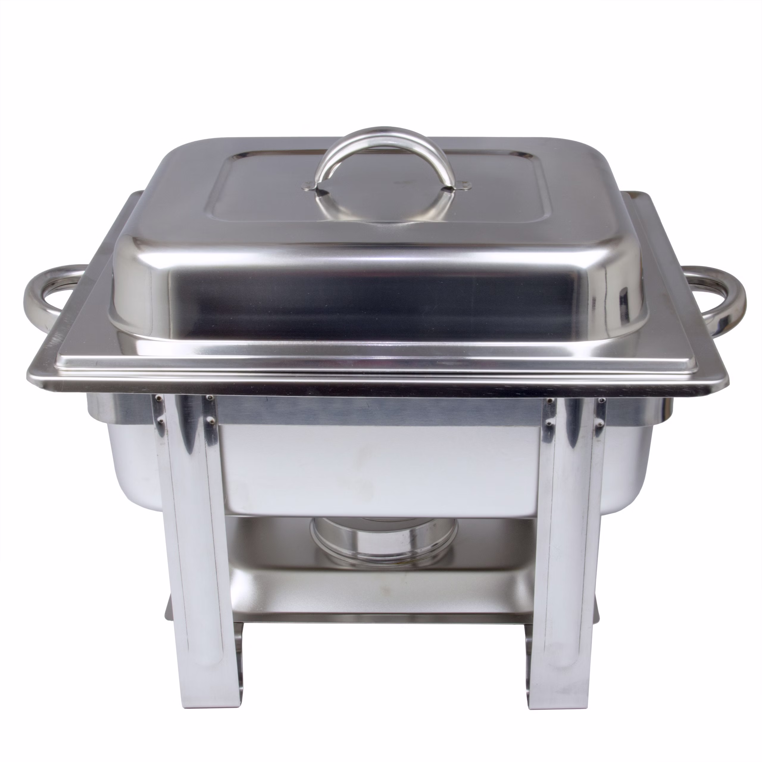 Edelstahl Speisenwärmer 1/2  Warmhaltebehälter Chafing Dish 4,0 Liter