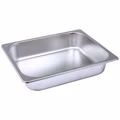 Edelstahl Speisenwärmer 1/2 Warmhaltebehälter Chafing Dish 4,0 Liter Edelstahl Speisenwärmer 1/2 Warmhaltebehälter Chafing Dish 4,0 Liter