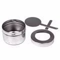 Edelstahl Speisenwärmer Runder Warmhaltebehälter Chafing Dish 5,5 Liter