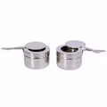 Edelstahl Luxus Speisenwärmer Warmhaltebehälter Chafing Dish 9,0 Liter Edelstahl Luxus Speisenwärmer Warmhaltebehälter Chafing Dish 9,0 Liter