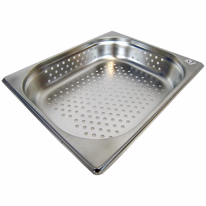 Dampfgarer Set Edelstahl GN 1/2 Gastrobehälter ( L 32,5 x B 26,5 x T 6,5 cm ) Bild 4 Dampfgarer Set Edelstahl GN 1/2 Gastrobehälter ( L 32,5 x B 26,5 x T 6,5 cm ) Bild 4