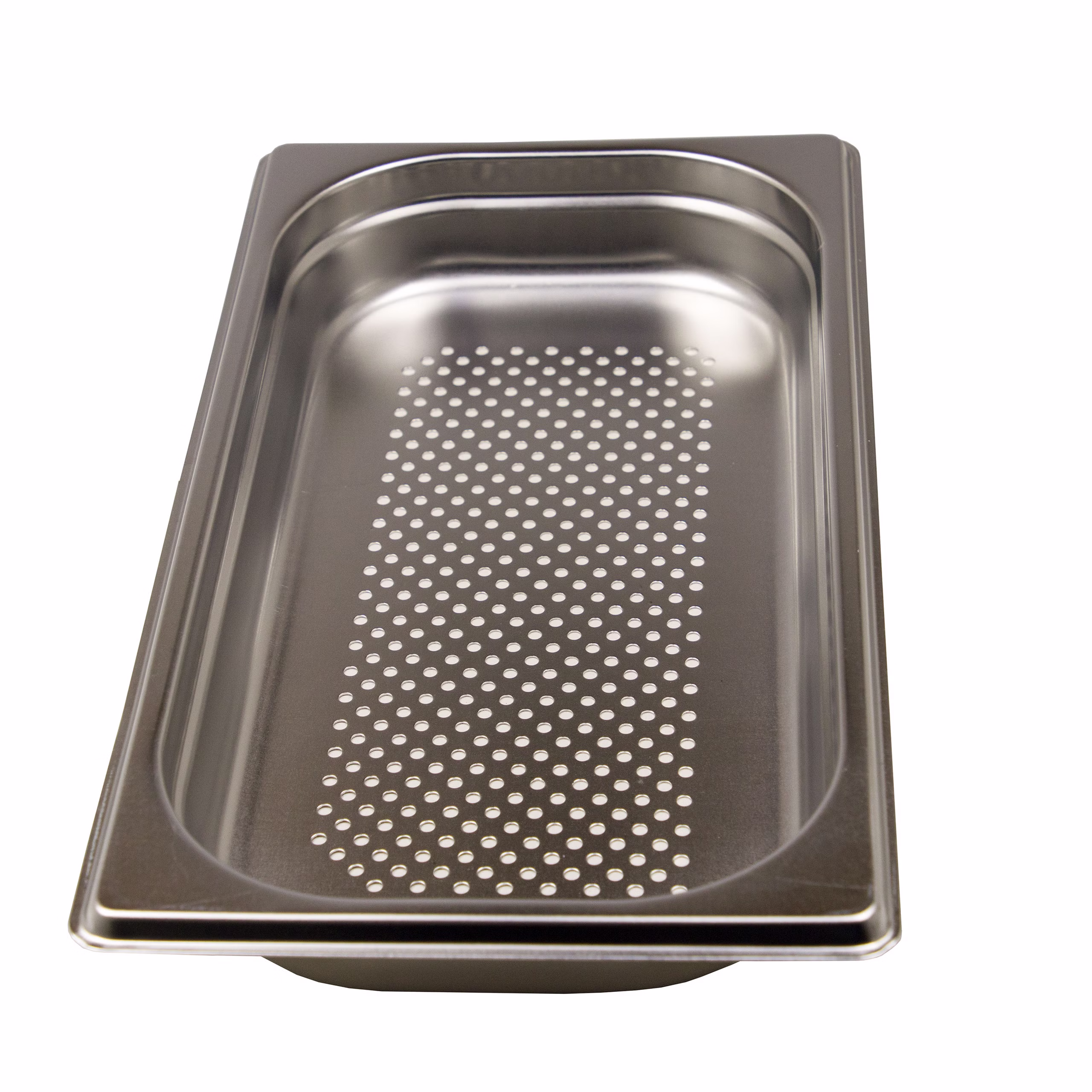 GN 1/3 Gastronormbehälter GN-Behälter Edelstahl 1,5 Liter Tiefe 40mm gelocht Bild 1 GN 1/3 Gastronormbehälter GN-Behälter Edelstahl 1,5 Liter Tiefe 40mm gelocht Bild 1