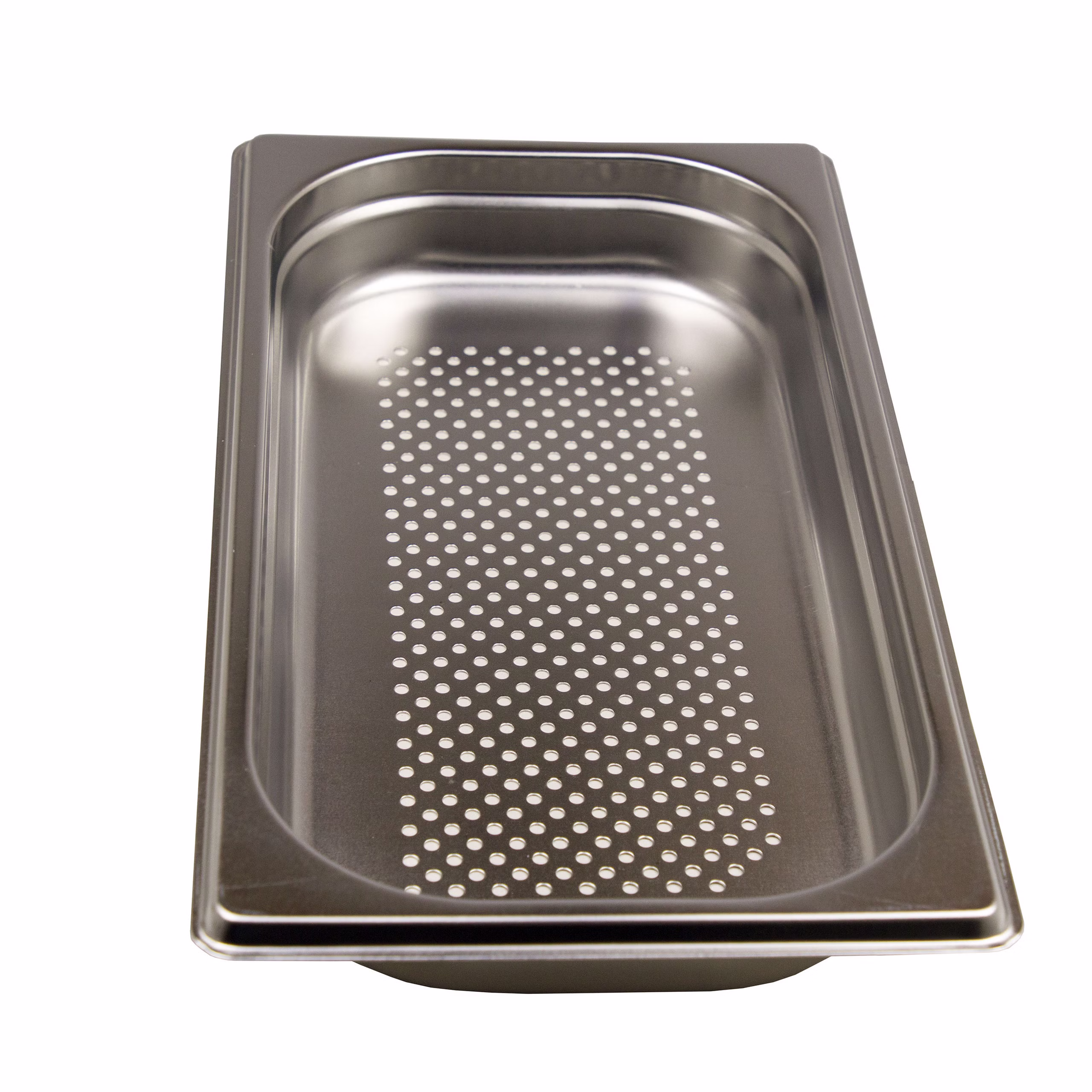 GN 1/3 Gastronormbehälter GN-Behälter Edelstahl 1,5 Liter Tiefe 40mm gelocht Bild 3 GN 1/3 Gastronormbehälter GN-Behälter Edelstahl 1,5 Liter Tiefe 40mm gelocht Bild 3
