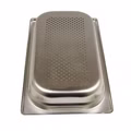 GN 1/3 Gastronormbehälter GN-Behälter Edelstahl 1,5 Liter Tiefe 40mm gelocht Bild 5