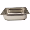 Waschbecken Edelstahl 2/3 x 100 tief  GN Pan Basin mit Spülventil